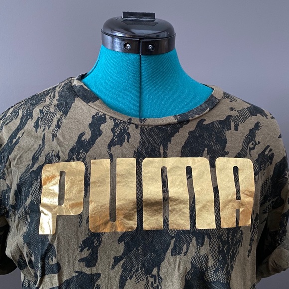 Puma Camouflage Oversized Tee - Picture 3 of 6